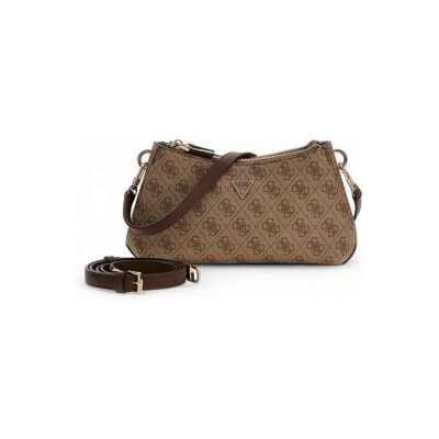 Guess pour femme. HWBG9672730 Mini sac à bandoulière Noelle marron (OSFA), Casuel, Polyuréthane - Publicité Guess pour femme. HWBG9672730 Mini sac à bandoulière Noelle marron (OSFA), Casuel, Polyuréthane - Publicité