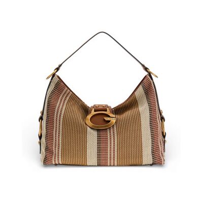 Guess pour femme. HWAB9308180 Sac à main Camden marron (OSFA), Casuel, Polyester - Publicité Guess pour femme. HWAB9308180 Sac à main Camden marron (OSFA), Casuel, Polyester - Publicité
