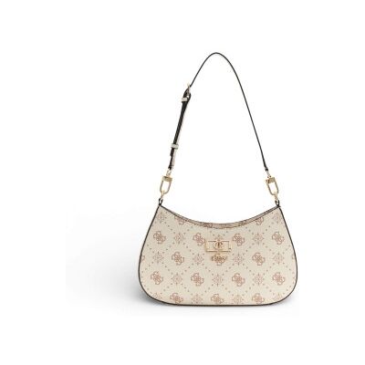 Guess pour femme. HWGP9928180 Sac Emelie Logo Top beige (OSFA), Casuel, Polyuréthane - Publicité Guess pour femme. HWGP9928180 Sac Emelie Logo Top beige (OSFA), Casuel, Polyuréthane - Publicité