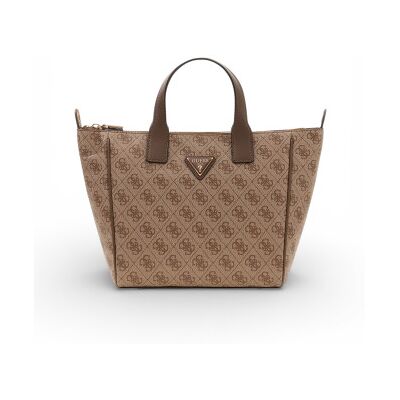 Guess pour femme. TWLB9676019 Petit sac fourre-tout Follie marron (OSFA), Casuel, Polyuréthane - Publicité Guess pour femme. TWLB9676019 Petit sac fourre-tout Follie marron (OSFA), Casuel, Polyuréthane - Publicité