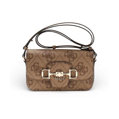 Guess pour femme. HWOS9924210 Sac brun Janie Logo (OSFA), Marron, Casuel, Polyuréthane - Publicité Guess pour femme. HWOS9924210 Sac brun Janie Logo (OSFA), Marron, Casuel, Polyuréthane - Publicité