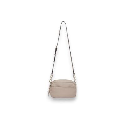Liu Jo pour femme. AF6040-ES039 Sac bandoulière moyen beige (OSFA), Casuel, Polyester - Publicité Liu Jo pour femme. AF6040-ES039 Sac bandoulière moyen beige (OSFA), Casuel, Polyester - Publicité