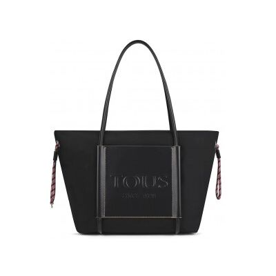 TOUS pour femme. 2001581151 Sac pour nacelle Xl. Empire Soft Noir (OSFA), Casuel, Durable, Nylon recyclé - Publicité TOUS pour femme. 2001581151 Sac pour nacelle Xl. Empire Soft Noir (OSFA), Casuel, Durable, Nylon recyclé - Publicité