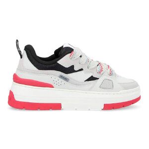 NO NAME pour femme. RNFCNR0 Baskets Nollie en cuir avec plateforme inspirées du skateboard blanc (36), Lacets, Casuel - Publicité NO NAME pour femme. RNFCNR0 Baskets Nollie en cuir avec plateforme inspirées du skateboard blanc (36), Lacets, Casuel - Publicité