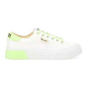 NO NAME pour femme. QNBCCF0 Baskets en toile de coton recyclé Reset Sneaker blanc, vert (38), Tissu, Plat, Lacets, Casuel - Publicité NO NAME pour femme. QNBCCF0 Baskets en toile de coton recyclé Reset Sneaker blanc, vert (38), Tissu, Plat, Lacets, Casuel - Publicité