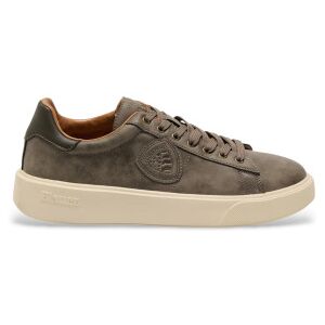 Blauer pour homme. F5BUCK01 Chaussures en cuir taupe Scarpa (44), Plat, Lacets, Casuel - Publicité Blauer pour homme. F5BUCK01 Chaussures en cuir taupe Scarpa (44), Plat, Lacets, Casuel - Publicité