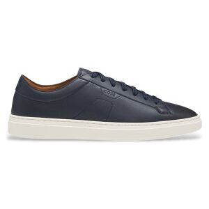 Boss pour homme. 50557866 Kieran Bust Leather Sneakers navy (44), Cuir, Plat, Lacets, Casuel, Marine - Publicité Boss pour homme. 50557866 Kieran Bust Leather Sneakers navy (44), Cuir, Plat, Lacets, Casuel, Marine - Publicité