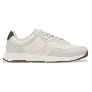 Boss pour homme. 50536481 Trainers Titanium Runn beige (46), Plat, Lacets, Casuel - Publicité Boss pour homme. 50536481 Trainers Titanium Runn beige (46), Plat, Lacets, Casuel - Publicité