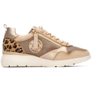 Carmela pour femme. 16251301-BEIGE Baskets en cuir 162513 beige (35), Plat, Lacets, Casuel - Publicité Carmela pour femme. 16251301-BEIGE Baskets en cuir 162513 beige (35), Plat, Lacets, Casuel - Publicité