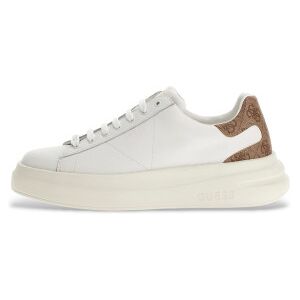 Guess pour homme. FMPVIBLEA12 Elba Leather Sneakers white (44), Cuir, Blanc, Plat, Lacets, Casuel - Publicité Guess pour homme. FMPVIBLEA12 Elba Leather Sneakers white (44), Cuir, Blanc, Plat, Lacets, Casuel - Publicité