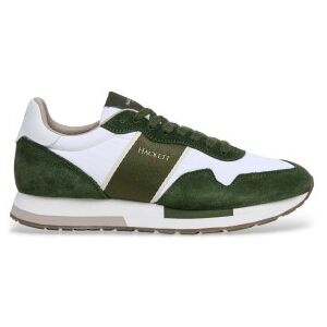 Hackett London pour homme. HMS200088 Trainers Keston Symbol green (40), Cuir, Plat, Lacets, Casuel, Vert - Publicité Hackett London pour homme. HMS200088 Trainers Keston Symbol green (40), Cuir, Plat, Lacets, Casuel, Vert - Publicité