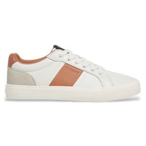 Hackett London pour homme. HMS200105 Blake Handle Leather Sneakers white (45), Cuir, Blanc, Plat, Lacets, Casuel - Publicité Hackett London pour homme. HMS200105 Blake Handle Leather Sneakers white (45), Cuir, Blanc, Plat, Lacets, Casuel - Publicité