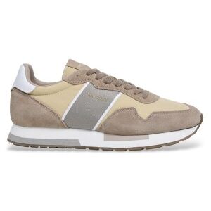 Hackett London pour homme. HMS200088 Keston Symbol Leather Sneakers beige (43), Cuir, Plat, Lacets, Casuel - Publicité Hackett London pour homme. HMS200088 Keston Symbol Leather Sneakers beige (43), Cuir, Plat, Lacets, Casuel - Publicité