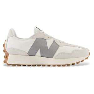 New Balance unisex. U327V1 Baskets en cuir 327 blanc cassé (40), Plat, Lacets, Casuel - Publicité New Balance unisex. U327V1 Baskets en cuir 327 blanc cassé (40), Plat, Lacets, Casuel - Publicité