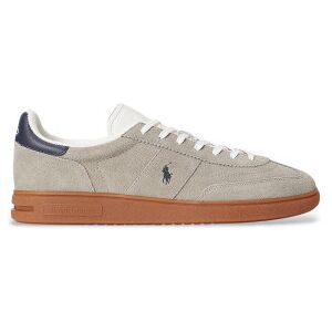 Polo Ralph Lauren pour homme. 809P09753004 Bedford Leather Sneakers grey (44), Cuir, Plat, Lacets, Casuel, Gris - Publicité Polo Ralph Lauren pour homme. 809P09753004 Bedford Leather Sneakers grey (44), Cuir, Plat, Lacets, Casuel, Gris - Publicité
