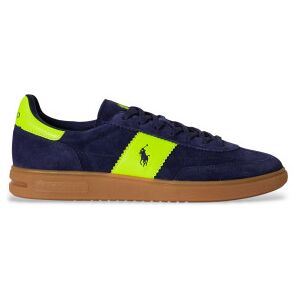 Polo Ralph Lauren pour homme. 809P07172003 Bedford Leather Sneakers navy (46), Cuir, Plat, Lacets, Casuel, Marine - Publicité Polo Ralph Lauren pour homme. 809P07172003 Bedford Leather Sneakers navy (46), Cuir, Plat, Lacets, Casuel, Marine - Publicité