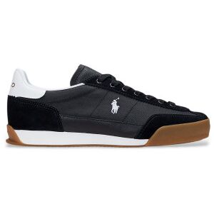 Polo Ralph Lauren pour homme. 809961176002 Chaussures en cuir Hester noir (44), Plat, Lacets, Casuel - Publicité Polo Ralph Lauren pour homme. 809961176002 Chaussures en cuir Hester noir (44), Plat, Lacets, Casuel - Publicité