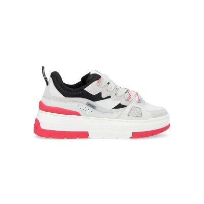 NO NAME pour femme. RNFCNR0 Baskets Nollie en cuir avec plateforme inspirées du skateboard blanc (36), Lacets, Casuel - Publicité NO NAME pour femme. RNFCNR0 Baskets Nollie en cuir avec plateforme inspirées du skateboard blanc (36), Lacets, Casuel - Publicité