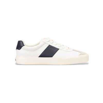 Boss pour homme. 50557852 Trainers Aiden Teen white (42), Blanc, Plat, Lacets, Casuel - Publicité Boss pour homme. 50557852 Trainers Aiden Teen white (42), Blanc, Plat, Lacets, Casuel - Publicité