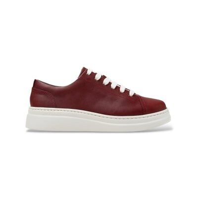 Camper pour femme. K200645-107 Chaussures en cuir Runner Up bordeaux (37), Plat, Aucun, Casuel - Publicité Camper pour femme. K200645-107 Chaussures en cuir Runner Up bordeaux (37), Plat, Aucun, Casuel - Publicité