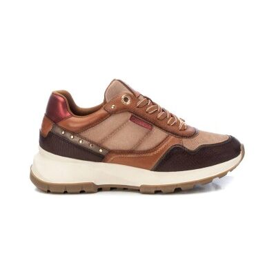 Carmela pour femme. 16182701-CAMEL Baskets en cuir 161827 marron (39), Plat, 1 à 3 cm, Lacets, Casuel - Publicité Carmela pour femme. 16182701-CAMEL Baskets en cuir 161827 marron (39), Plat, 1 à 3 cm, Lacets, Casuel - Publicité