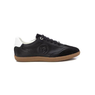 Carmela pour femme. 16206003-NEGRO Baskets en cuir 162060 noir (36), Plat, Lacets, Casuel - Publicité Carmela pour femme. 16206003-NEGRO Baskets en cuir 162060 noir (36), Plat, Lacets, Casuel - Publicité