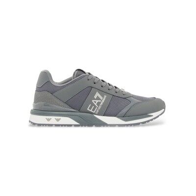 EA7 unisex. 7X000656_AF13550 Trainers Black&White; Evo grey (44), Plat, Lacets, Casuel, Vert - Publicité EA7 unisex. 7X000656_AF13550 Trainers Black&White; Evo grey (44), Plat, Lacets, Casuel, Vert - Publicité