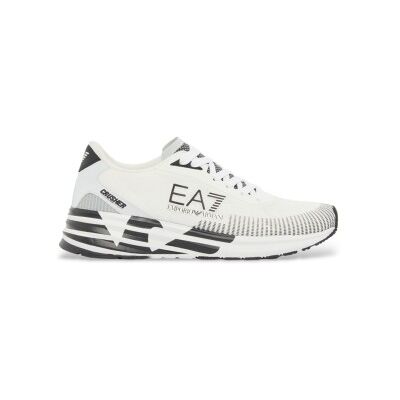 EA7 unisex. 7X000651_AF23103 Chaussures Crusher Distance Mesh 2.0 blanc (41 1/3), Plat, Lacets, Casuel - Publicité EA7 unisex. 7X000651_AF23103 Chaussures Crusher Distance Mesh 2.0 blanc (41 1/3), Plat, Lacets, Casuel - Publicité