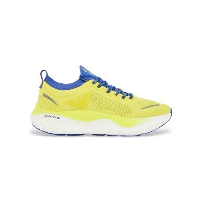 EA7 unisex. X8X246_XK443 Chaussures Nitro Wave jaune (44), Plat, 1 à 3 cm, Lacets, Casuel, Sport, Running, Multisport - Publicité EA7 unisex. X8X246_XK443 Chaussures Nitro Wave jaune (44), Plat, 1 à 3 cm, Lacets, Casuel, Sport, Running, Multisport - Publicité