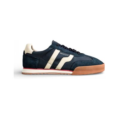 Gant pour homme. 872633171 Baylle Leather Sneakers navy (42), Cuir, Plat, Lacets, Casuel, Marine - Publicité Gant pour homme. 872633171 Baylle Leather Sneakers navy (42), Cuir, Plat, Lacets, Casuel, Marine - Publicité