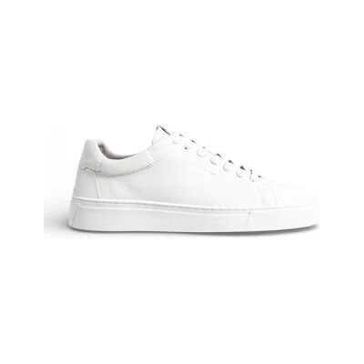 Gant pour homme. 872631226 Baskets en cuir Mc Julien blanc (43), Plat, Lacets, Casuel - Publicité Gant pour homme. 872631226 Baskets en cuir Mc Julien blanc (43), Plat, Lacets, Casuel - Publicité