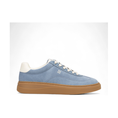 HUGO pour femme. 50563568 Trainers Lyzz Tenn blue (39), Cuir, Bleu, Plat, 1 à 3 cm, Lacets, Casuel - Publicité HUGO pour femme. 50563568 Trainers Lyzz Tenn blue (39), Cuir, Bleu, Plat, 1 à 3 cm, Lacets, Casuel - Publicité