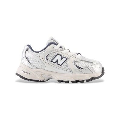 New Balance unisex pour enfant. IZ530V1 Chaussures 530 Bungee blanc (18.5 W), Plat, Lacets, Casuel, Sport, Gris, mode enfantine - Publicité New Balance unisex pour enfant. IZ530V1 Chaussures 530 Bungee blanc (18.5 W), Plat, Lacets, Casuel, Sport, Gris, mode enfantine - Publicité