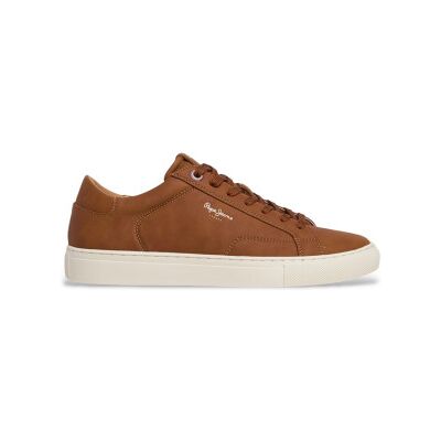 Pepe Jeans pour homme. PMS00048 Trainers Joe basic brown (44), Marron, Plat, Lacets, Casuel - Publicité Pepe Jeans pour homme. PMS00048 Trainers Joe basic brown (44), Marron, Plat, Lacets, Casuel - Publicité