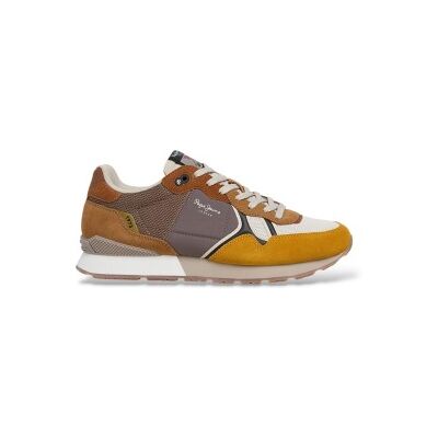 Pepe Jeans pour homme. PMS400027 Chaussures Brit Land jaunes (45), Plat, Lacets, Casuel - Publicité Pepe Jeans pour homme. PMS400027 Chaussures Brit Land jaunes (45), Plat, Lacets, Casuel - Publicité