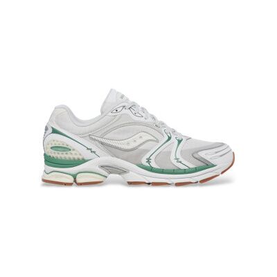 Saucony pour homme. S70935-2 Trainers Progrid Triumph 4 white (44), Blanc, Plat, Lacets, Casuel, Sport, Running, Multisport - Publicité Saucony pour homme. S70935-2 Trainers Progrid Triumph 4 white (44), Blanc, Plat, Lacets, Casuel, Sport, Running, Multisport - Publicité