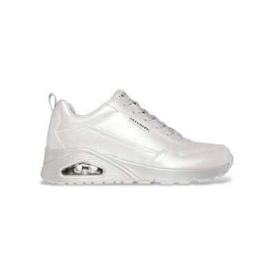 Skechers pour femme. 177104 Trainers Uno Galactic Gal White (41), Blanc, 3 à 5 cm, Lacets, Casuel - Publicité Skechers pour femme. 177104 Trainers Uno Galactic Gal White (41), Blanc, 3 à 5 cm, Lacets, Casuel - Publicité
