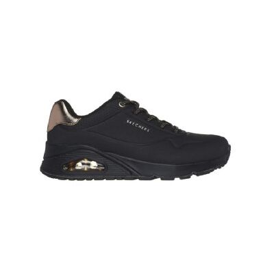 Skechers pour femme. 155196 Trainers Uno Shimmer black (36), Noir, 3 à 5 cm, Lacets, Casuel, Sport - Publicité Skechers pour femme. 155196 Trainers Uno Shimmer black (36), Noir, 3 à 5 cm, Lacets, Casuel, Sport - Publicité