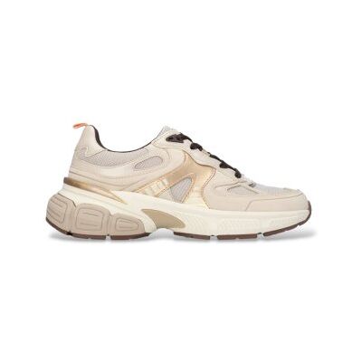 Xti pour femme. 14649502-BEIGE Chaussures de sport 146495 beige (37), Plat, Lacets, Casuel - Publicité Xti pour femme. 14649502-BEIGE Chaussures de sport 146495 beige (37), Plat, Lacets, Casuel - Publicité