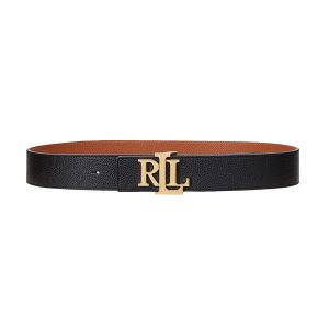 Lauren Ralph Lauren pour femme. 412912040001 Ceinture large en cuir réversible, noir, marron (M), Casuel - Publicité Lauren Ralph Lauren pour femme. 412912040001 Ceinture large en cuir réversible, noir, marron (M), Casuel - Publicité