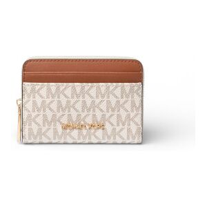 Michael Kors pour femme. 32T4GJ6Z5B Porte-cartes Jet Set Logo beige, marron (OSFA), Casuel, PVC - Publicité Michael Kors pour femme. 32T4GJ6Z5B Porte-cartes Jet Set Logo beige, marron (OSFA), Casuel, PVC - Publicité