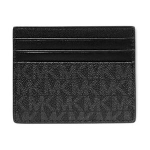 Michael Kors pour homme. 39F9LGYD2B Grand porte-cartes Greyson avec logos noir (OSFA), Casuel, Toile - Publicité Michael Kors pour homme. 39F9LGYD2B Grand porte-cartes Greyson avec logos noir (OSFA), Casuel, Toile - Publicité