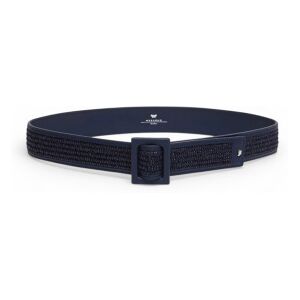 Weekend Max Mara pour femme. 2615501015600 Ceinture effet raphia Wkabocca marine (S), Casuel, Raffia - Publicité Weekend Max Mara pour femme. 2615501015600 Ceinture effet raphia Wkabocca marine (S), Casuel, Raffia - Publicité