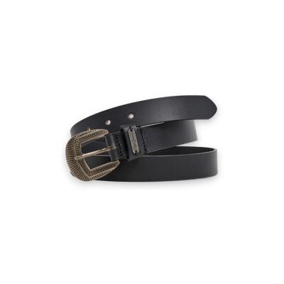 Pepe Jeans pour femme. PL0200003 Ceinture Sophie noire (L), Casuel, Cuir - Publicité Pepe Jeans pour femme. PL0200003 Ceinture Sophie noire (L), Casuel, Cuir - Publicité