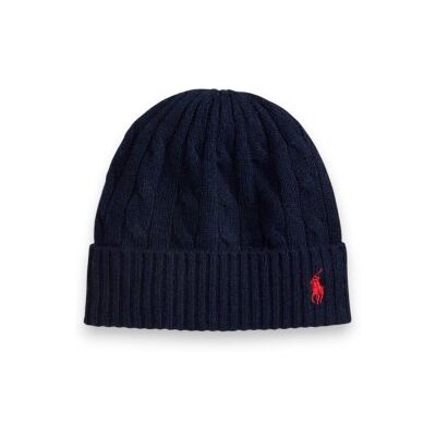 Polo Ralph Lauren pour femme. 455981442008 Bonnet en laine et cachemire marine (OSFA), Casuel - Publicité Polo Ralph Lauren pour femme. 455981442008 Bonnet en laine et cachemire marine (OSFA), Casuel - Publicité