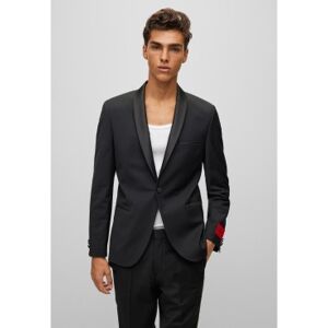 HUGO pour homme. 50476333 Blazer noir Arti noir (44), Casuel, Fête, Laine, Manche longue - Publicité HUGO pour homme. 50476333 Blazer noir Arti noir (44), Casuel, Fête, Laine, Manche longue - Publicité