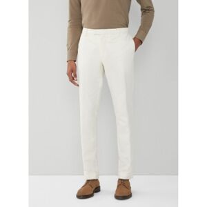 Hackett London pour homme. HM212580 Pantalon Bone blanc cassé (30/30), Casuel, Lin - Publicité Hackett London pour homme. HM212580 Pantalon Bone blanc cassé (30/30), Casuel, Lin - Publicité