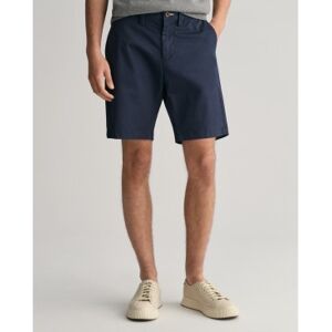 Gant pour homme. 205067 Short slim en sergé marine (32), Casuel, Coton - Publicité Gant pour homme. 205067 Short slim en sergé marine (32), Casuel, Coton - Publicité