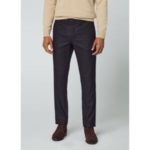 Hackett London pour homme. HM212485 Pantalon en sergé noir (34/32), Casuel, Laine - Publicité Hackett London pour homme. HM212485 Pantalon en sergé noir (34/32), Casuel, Laine - Publicité