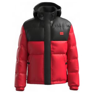 HUGO pour homme. 50525210 Veste matelassée rouge, noire (M), Casuel, Coton, Polyamide - Publicité HUGO pour homme. 50525210 Veste matelassée rouge, noire (M), Casuel, Coton, Polyamide - Publicité